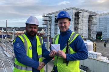 Congratulations to Stuart Maunsell  on being awarded apprentice of the Quarter